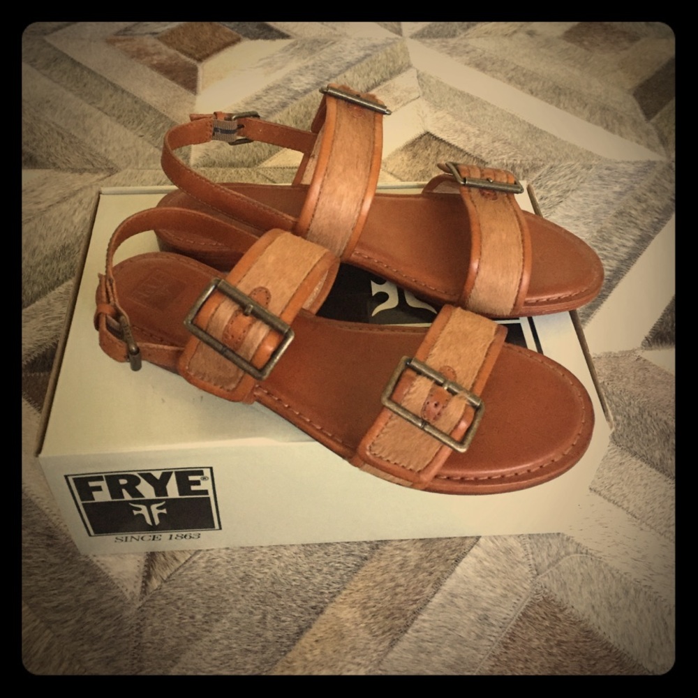 Frye Woman's Philip Buckle Sandals